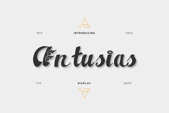 Antusias Font: A Bold Script for Stronger Campaign Messaging