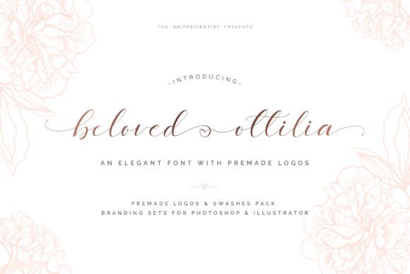 Beloved Ottilia: A Script Font That Elevates Your Brand