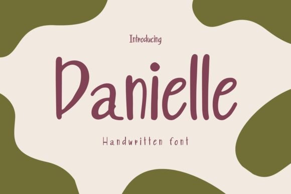 Danielle: A Handwritten Font That Elevates Editorial Design