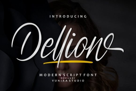 Dellion Font: A Beautiful Script for Digital Branding and Web Design