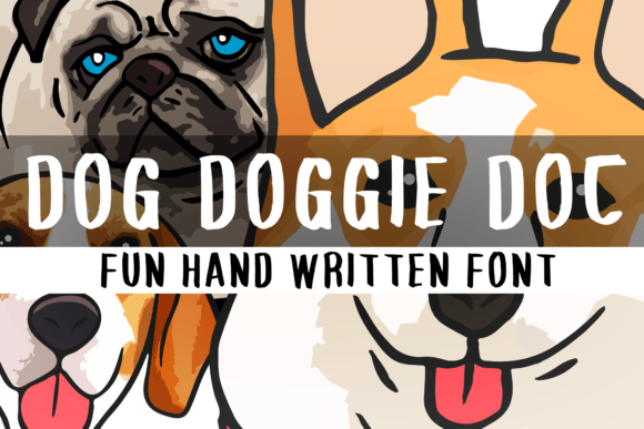 Dog Doggie Doc: A Handwritten Font for Memorable Branding