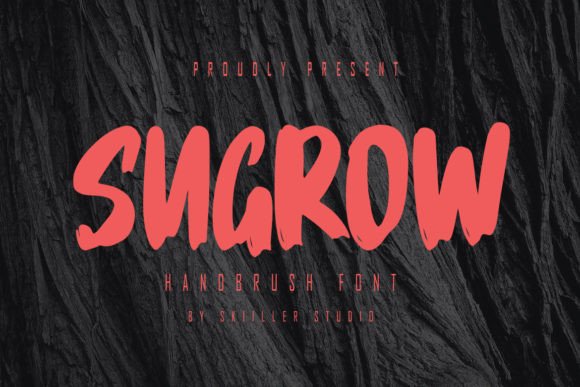 Elevate Your Brand with the Sugrow Handwritten Font