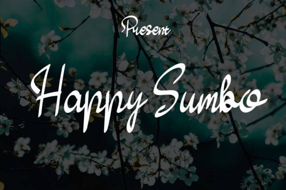 Happy Sumbo: A Handwritten Font for Thoughtful Typography