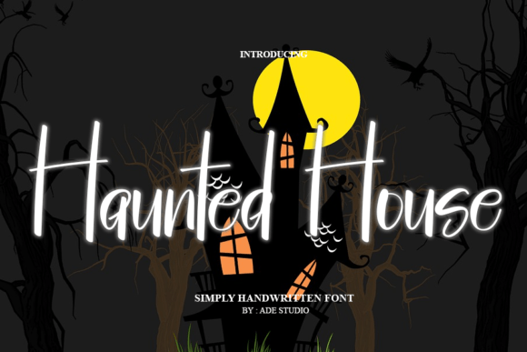 Haunted House Font: A Stylish Typeface for Web Designers
