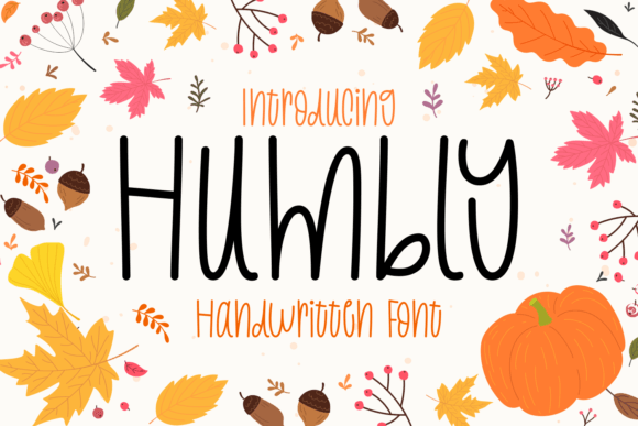 Humbly Font: A Playful Script for Editorial Design