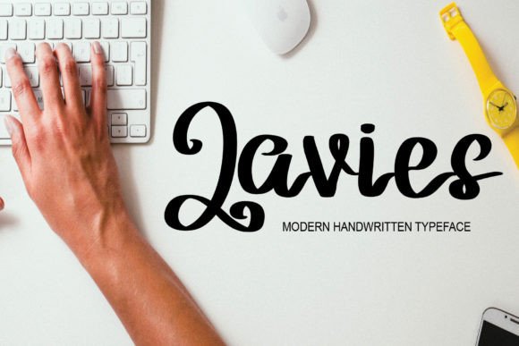Javies: A Handwritten Typeface That Elevates Campaign Design