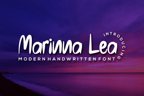 Marinna Lea: A Handwritten Font for Editorial Charm
