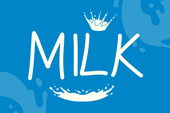 Milk: A Handwritten Typeface for Warm Editorial Design