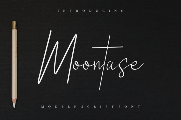 Moontose: A Versatile Script Font for Digital Design