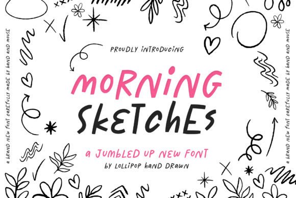 Morning Sketches: A Handwritten Font That Elevates Brand Identity