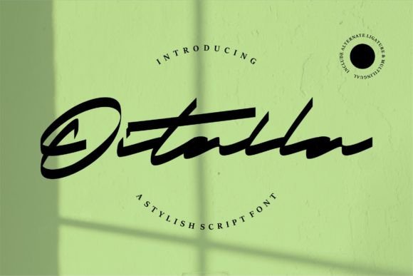 Oitalla: A Stylish Handwritten Font for Memorable Campaigns