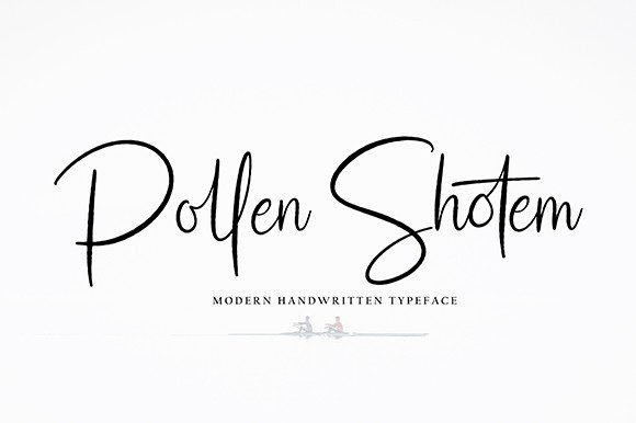 Pollen Shotem Font: A Handwritten Script for Digital Design