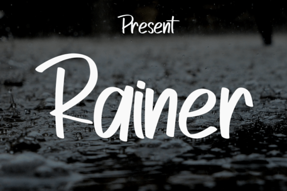 Rainer: A Modern Script Typeface for Bold Branding and Captivating Campaigns