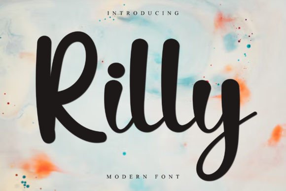 Rilly Font: A Handwritten Script That Feels Like a Hug