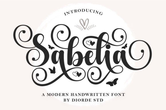 Sabelia Font: A Graceful Script for Editorial Elegance