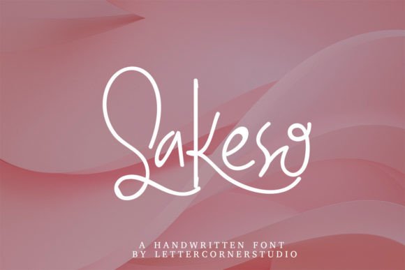 Sakeso: A Luxurious Script Font for Editorial Design