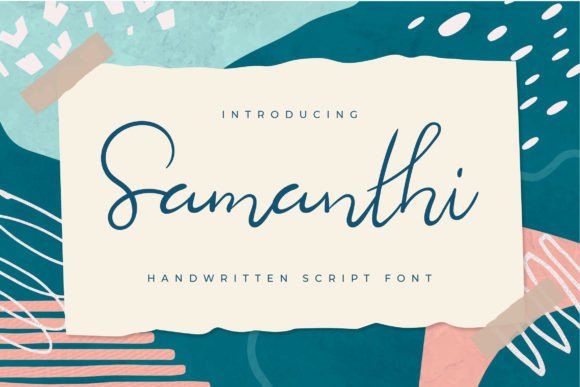 Samanthi: A Script Font with Personality and Purpose