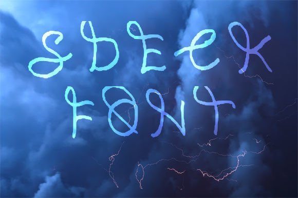 Sdeck: A Handwritten Typeface for Editorial Elegance