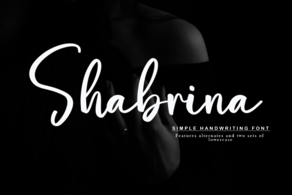 Shabrina: A Handwritten Typeface for Editorial Elegance
