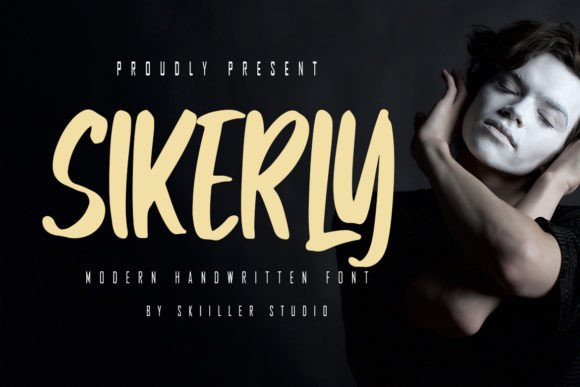 Sikerly Font: A Modern Brush Script for Digital Branding