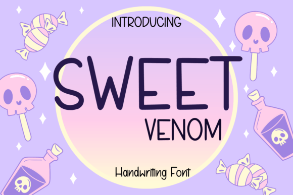Sweet Venom Font: A Cute, Handwritten Typeface for Business Owners