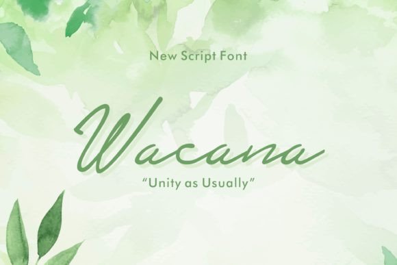 Wacana Font: A Handwritten Script That Elevates Branding
