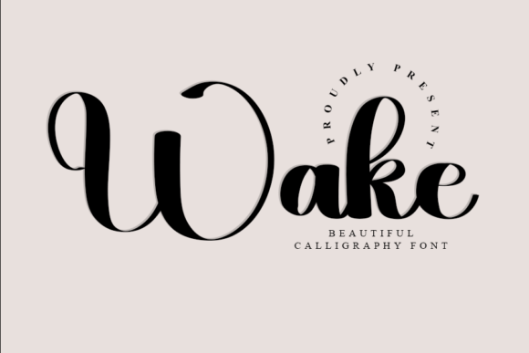 Wake Font Review: A Stylish Typeface for Strong Campaign Impact